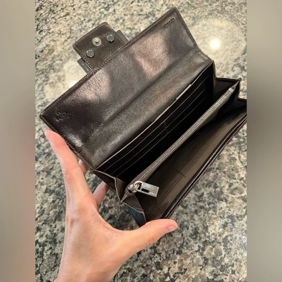 AUTHENTIC Fendi Brown and Black Wallet - Picture 5 of 7